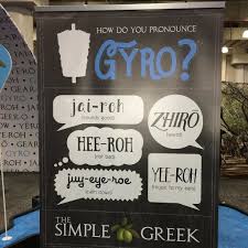 Delicious gyro dish from greece. Marcus Lemonis On Twitter How Do You Say Gyro Thesimplegreek Https T Co 4twqwd5q1e
