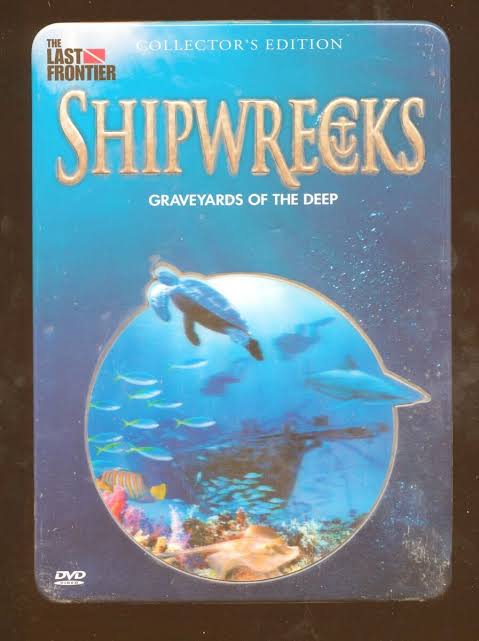 E38 - SHIPWRECKS GRAVEYARDS OF THE DEEP DVD SET IN TIN CASE