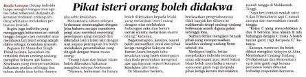 Pengangkutan jalan 1987 dan selepas kertas siasatan disiapkan pihak pendakwaan mahu siasatan kes dilakukan mengikut seksyen 302 kanun keseksan. Polis Pahang Keratan Akhbar Pilihan Pikat Isteri Orang Facebook