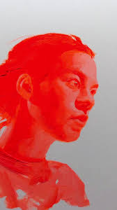 Fluorescent Oil Painting: Orange Version