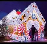 Outdoor LED 3D Christmas House Motif Lights for Christmas ...