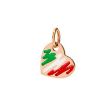 Riscopri l'orgoglio di essere italiano e invita tutti i tuoi amici a condividere questa pagina. Charm Dodo Cuore Bandiera Italiana