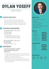 Pro resume is excellent for teachers looking for a professional style resume. Free School Teacher Resume Cv Template In Photoshop Psd Format Creativebooster