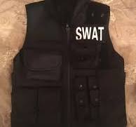 Chaleco negro Molle de combate táctico a prueba de balas ...