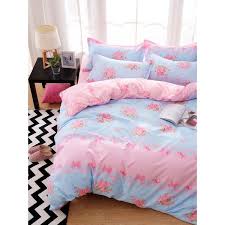1 5m 4pcs All Over Florals Duvet Cover Set Liked On Polyvore Featuring Home Bed Bath Bedding Duvet Cove Comfy Bedding Sets Duvet Cover Sets Bedding Sets