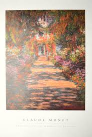 Die stimme des zugführers klingt sympathisch. Claude Monet Fussweg Im Garten Von Giverny Poster Kunstdruck Bei Germanposters De