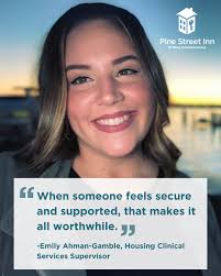 This Pine Street Inn residence in Dorchester opened 20 years ago! Housing  with support is key to getting people back