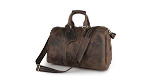 Leather carrying bags for men, some unisex, overnight, business, backpack, garment bags. Camel Leather Weekend Bag Delton Bags Free Shipping