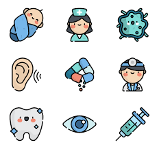 50 Free Vector Icons Of Nature And Animals Designed By Freepik Hospital Icon Cute Cartoon Drawings Nurse Art