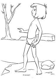 the jungle book 2 disney movie coloring books mowgli lives human village pages coloriage enfant