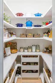 Our Organized Kitchen Pantry Tour Video See What We Keep In Our Well Stocked Pantry And Learn How To Org Kitchen Organization Pantry Pantry Organization Home
