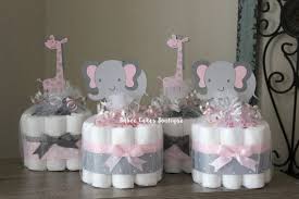Accepting Orders For January 27th Events And Later This Listing Is For 4 Mini Pink And Elephant Baby Shower Theme Baby Shower Giraffe Baby Shower Centerpieces