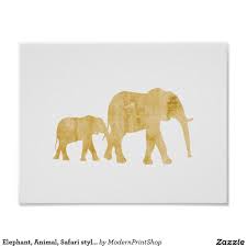 Elephant Animal Safari Style Boy S Room Poster Boy Room Poster Elephant Poster Poster Prints