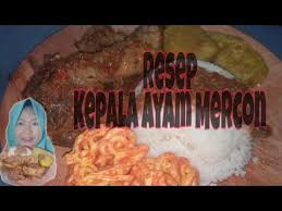 Resep ceker mercon by @ocha_chupid. Resep Kepala Ayam Mercon Youtube