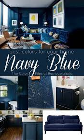 Best Colors For Your Home Navy Blue Remodelaholic Living Room Decor Colors Navy Home Decor Home Decor