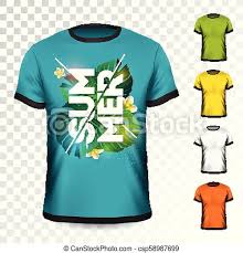 Finden sie shirt design auf gigagünstig! Summer Holiday T Shirt Design With Tropical Leaves And Flower On Transparent Background Vector Design Template For Clothing Canstock
