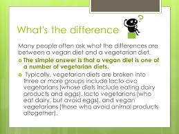 For reference, let's consider an average. Vegan Vs Vegetarian What S The Difference By Jennifer Abrefa Ppt Download