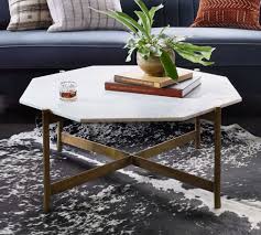 Favorite this post aug 10 sofa pottery barn brand color is tan $335 (columbia ct06237 ) pic hide this posting restore restore this posting. Montague 40 Geometric Marble Coffee Table Pottery Barn