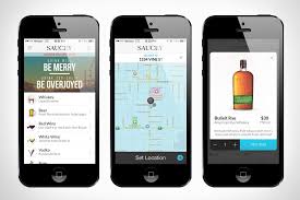 Saucey App Is The Uber Of Alcohol Apps Direkt Concept Alcohol App Uber App