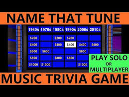 As long as you have a computer, you have access to hundreds of games for free. Name That Tune Music Trivia Party Game Guess The Song Youtube Music Trivia Name That Tune Name That Tune Game