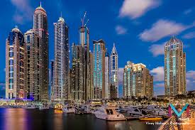 Dubai Marina Evening Shot By Vinayan D6zl7jx Png 2362 1575 Dubai Travel Photography Beautiful Places