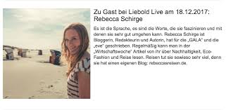 In bielefeld scheint nur selten die sonne. Rebeccas Welt Am 18 12 2017 Im Interview Bei Radio Bielefeld Rebeccas Welt