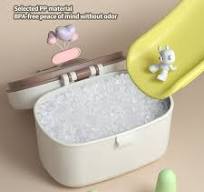 Large Capacity Cartoon Bear Food Storage Box with Odor-free ...