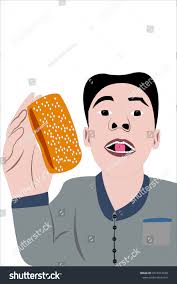 10 Kue Bantal Stock Vectors and Vector Art