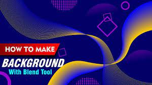 Make Beautiful Background With Blend Tool In Coreldraw Urdu Hindi Anas Graphics Blend Tool Beautiful Backgrounds Coreldraw