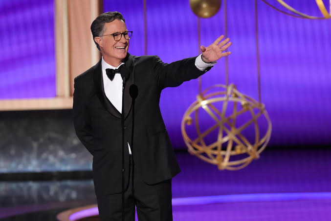 What Stephen Colbert Said About His Show's Cancellation at Emmys