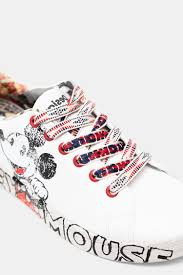 Disney mickey mouse black & white sneakers $39.90. Sneakers Mickey Mouse Illustration Desigual Com