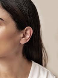 Hey Happiness Ohrringe Fire Spark in Braun