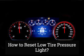 reset low tyre pressure light tpms nobel