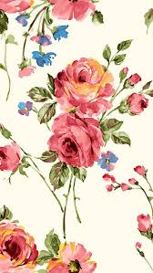 Pin By Runia Botha On Patterns Flower Wallpaper Iphone Wallpaper Vintage Wallpapers Vintage