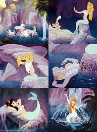 The Mermaids Brooke Louvier Disney Art Peter Pan Mermaids Disney Animation