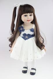 3ag rewards™ members receive one free courtney's™ girl & doll scrunchie (sku gwd22) with a purchase of either courtney's™ tv & fitness accessories. Bebes Reborn Doll Children Toylong Hair With Princess Dress Cute Euramerican Popularity Hit 18 Inch Girl Toys Gifts Reborn Dolls Aliexpress
