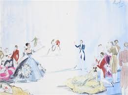 See more ideas about drawings, art drawings, art inspiration. Beaton Cecil Ballroom Scene From Apparations Mutualart