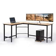 Corner shelves are a compact solution to your office furniture needs in small and tight spaces. Auag Auag Modern L Shaped Home Office Desk 66 Inch Sturdy Computer Pc Laptop Table Corner Desk Workstation Larger Gaming Desk Easy