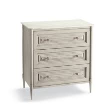 Acanthus leaf motif as well as bead and heavily carved moldings serve as the initial draw to the traditional design. Hugo Marble Top 3 Drawer Chest Frontgate Marble Topped Bedside Table 3 Drawer Chest Bedroom Furnishings