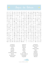 Maybe you would like to learn more about one of these? Juegos Para Baby Shower I Crucigrama Y Sopa De Letras Nubamia