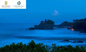 You Can Still See This Beautiful View Even The Evening Breeze Has Come Panpacificbali Bali Resort Tanahlot