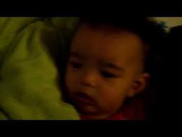 Mariah with the cutest fussy face