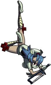 You must finish the story mode with the initial six characters. Ficha Valentine Skullgirls