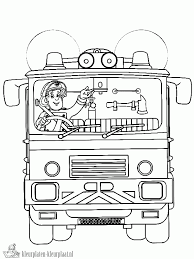 Brandweerman sam is een kinderserie, de serie gaat over de avonturen die sam beleeft als brandweerman. Kleurplaat Brandweerman Sam