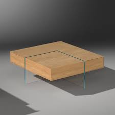 Crafted with sturdy wood for lasting use. Buy Solid Wood Coffee Table With Drawers By Dreieck Design Monument