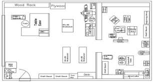 Drawing A Workshop Floor Plan Workshop Layout Woodworking Workshop Layout Woodworking Shop Layout