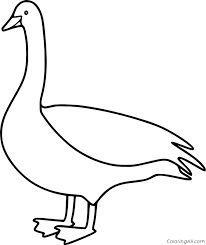 Search through 52574 colorings, dot to dots, tutorials and silhouettes. Very Easy Goose Coloring Page Coloringall