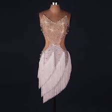 Latin Dance Dress Salsa Tango Cha Cha Ballroom Rhinestone Competition Dress 125 Ebay Dance Dresses Salsa Dress Competition Dress