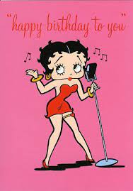 Happy Birthday To You Tjn Betty Boop Birthday Betty Boop Betty Boop Pictures