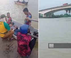 Jambatan sultan yusuf teluk intan. Mangsa Kemalangan Terjatuh Ke Dalam Sungai Perak